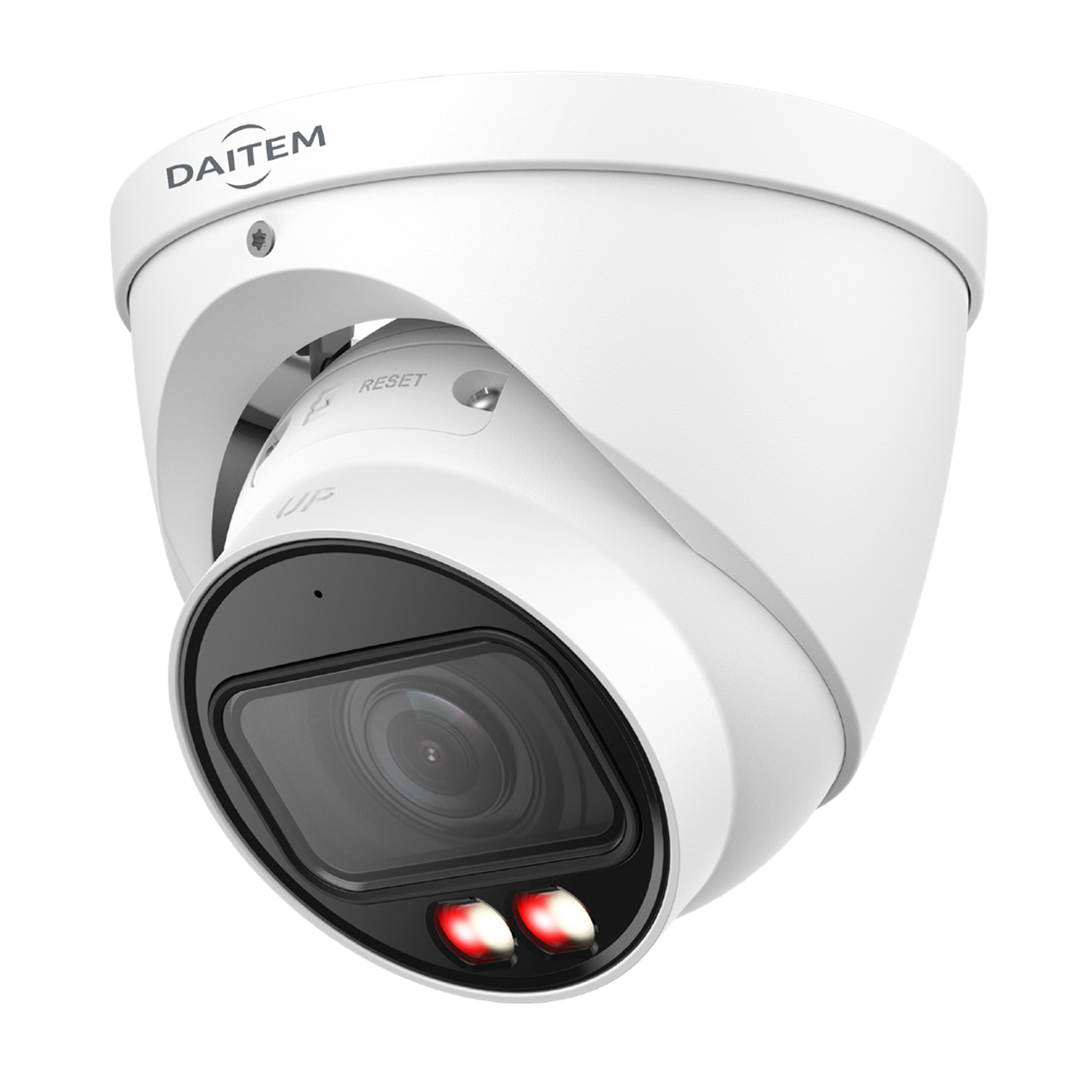 Caméra varifocal turret IR/LED IA POE