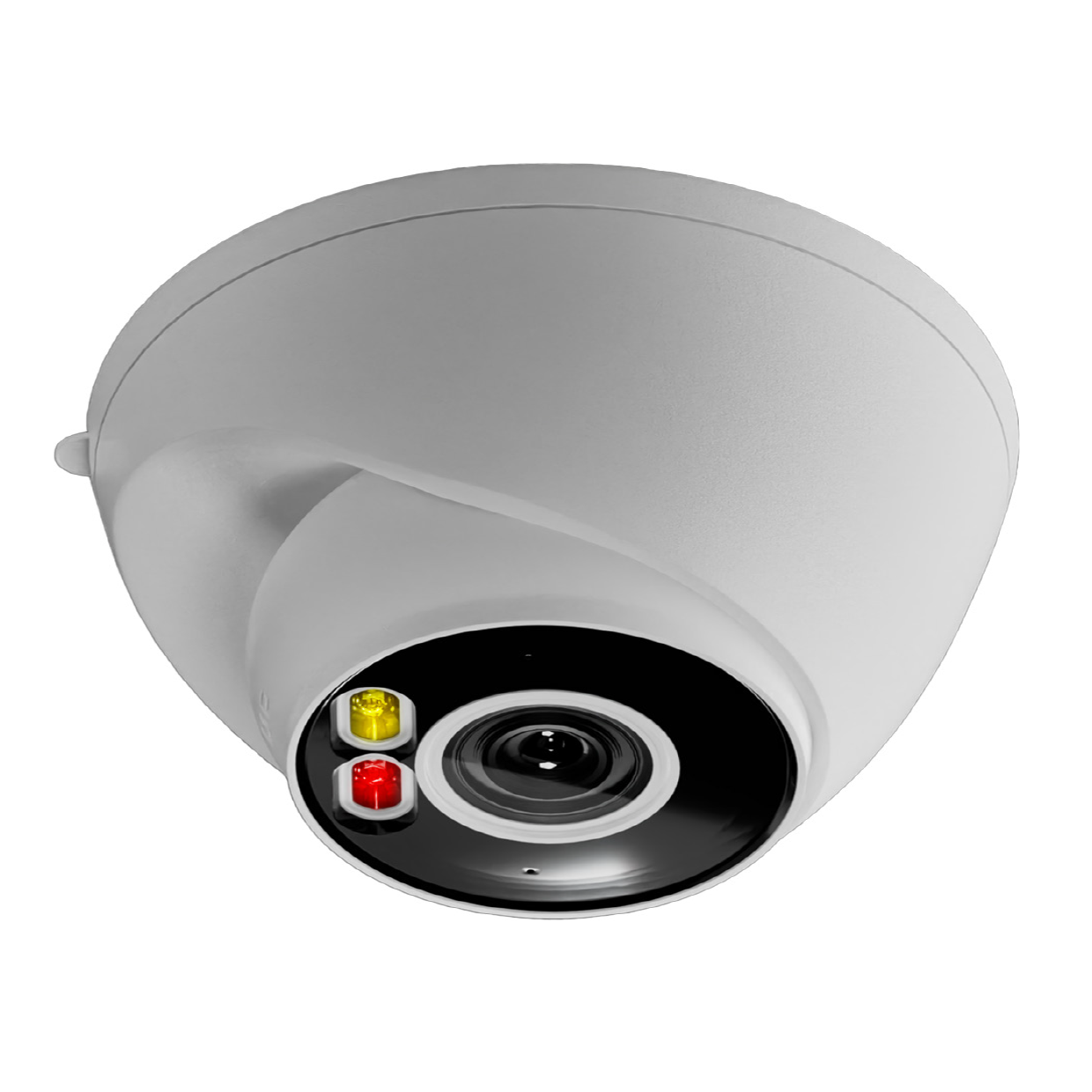 Camera 4Mpx dôme à face plate WiFi avec éclairage par IR ou Led,focale 2,8 mm