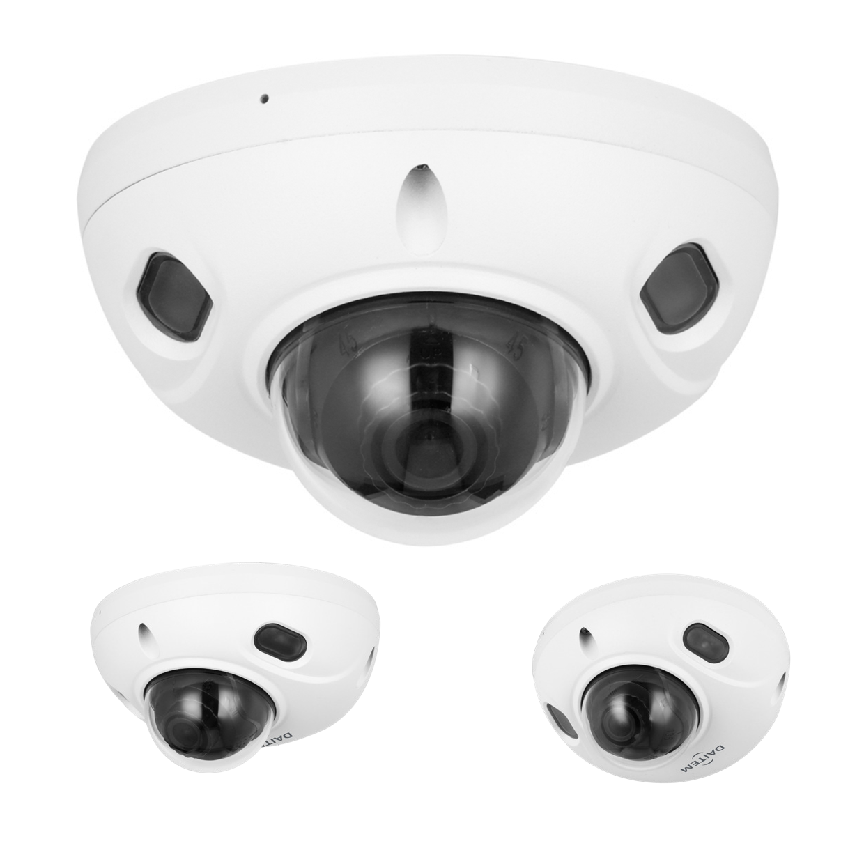 Camera mini dôme 5mpx blanche IA