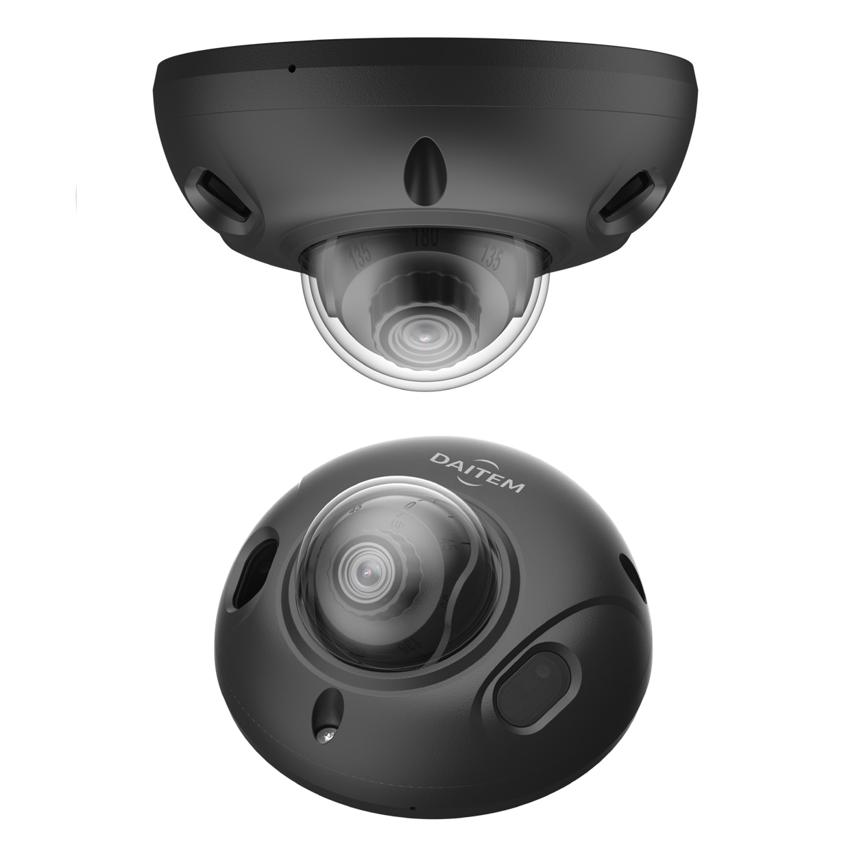 Camera mini dôme 5mpx noire IA